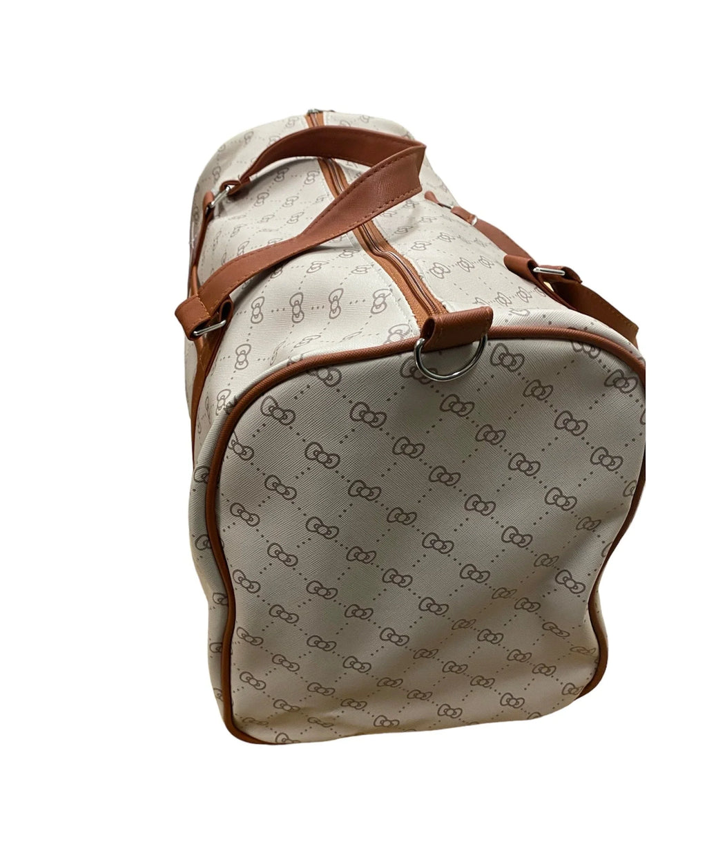 Hello Sanrio Travel Duffle 16" Bag Overnight Weekender Kitty
