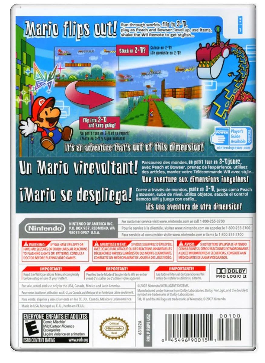 Paper Nintendo Pre-Owned - Mario Wii Super