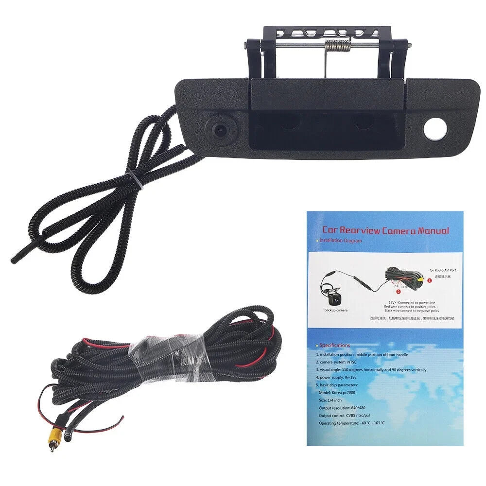 Dodge (2009-2017) 2500 Handle Camera Backup 3500 for – 1500 (2010-2019) & High-grade Ram Fits Tailgate