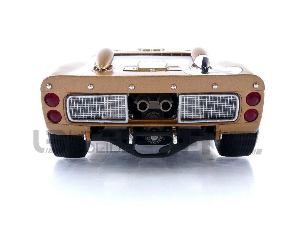 1966 Model 1-18 Gold 2 Shelby Collectibles Car GT-40 Diecast No.4 SC414 MK
