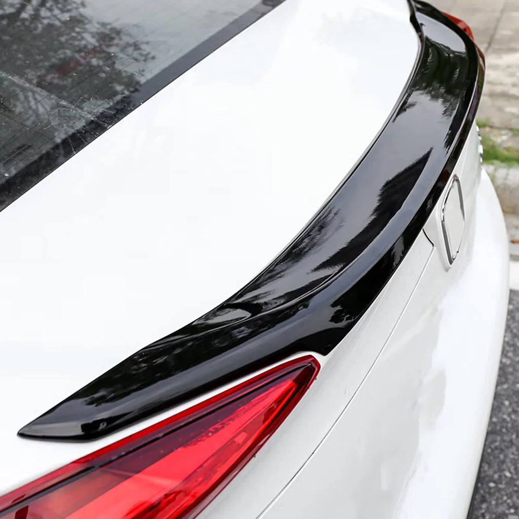 Tech 4DR Compatible 10th Spoiler Black Lip Wing with Xotic Glossy Trunk Rear Civic 2016-2021 JDM design Gen Honda