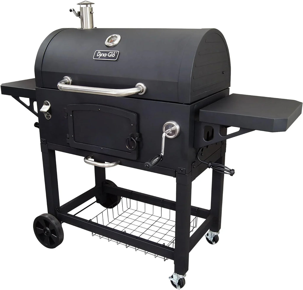 Heavy-Duty Charcoal Black X-Large Grill,