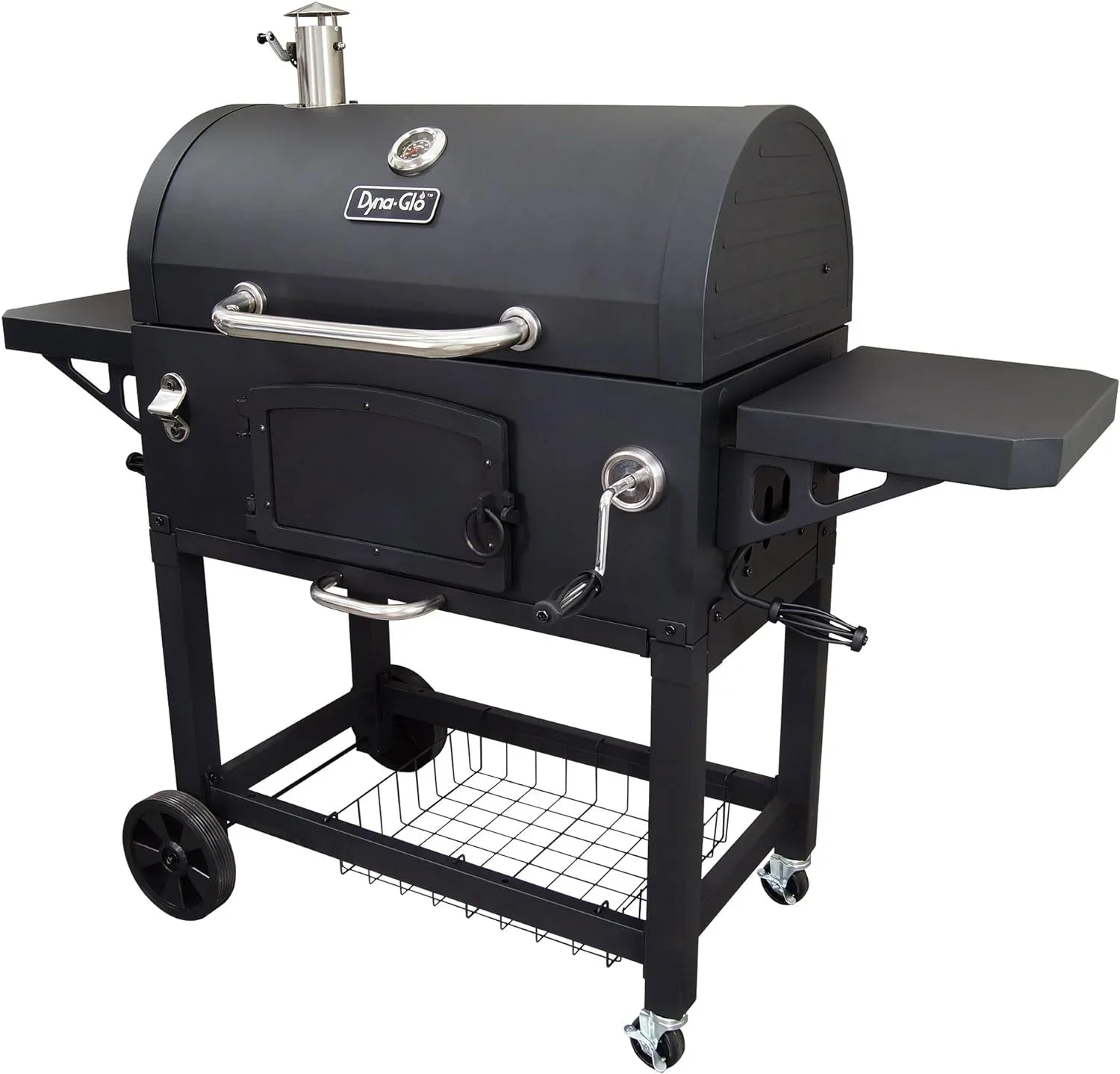 Heavy-Duty Charcoal Black X-Large Grill,