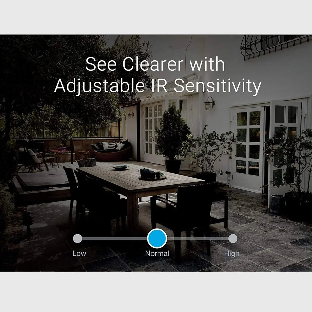 Alexa IP WiFi Wireless Security 2 Vision System Cameras Smart with Night Compatible exterior Plug-In, Pack Zmodo Camera