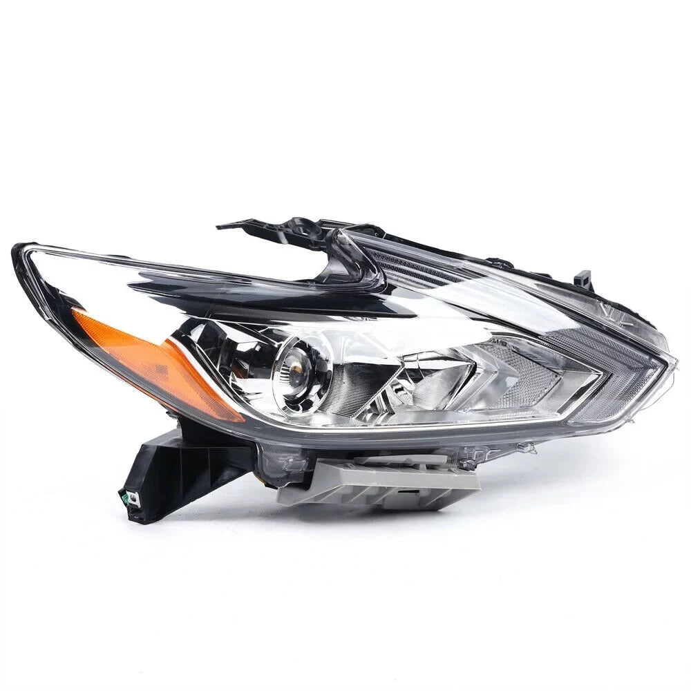 for Left 2018 Housing Nissan Headlights 2016 Chrome Pair Right 2017 Altima +