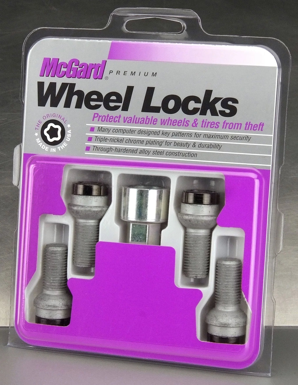 select: 2009-2019 Bolt Seat McGard Bolt Lock Chrome/Black Fits TIGUAN 2009-2019 JETTA, 28318 Radius VOLKSWAGEN design VOLKSWAGEN Set