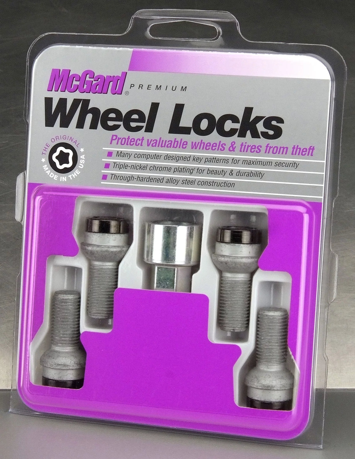 select: 2009-2019 Bolt Seat McGard Bolt Lock Chrome/Black Fits TIGUAN 2009-2019 JETTA, 28318 Radius VOLKSWAGEN design VOLKSWAGEN Set