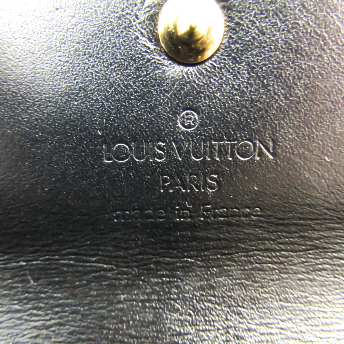 Tresor Women's Noir International Leather Pre-Owned (bi-fold) M91836 Wallet Long Porte Suhali Suhali (Good)