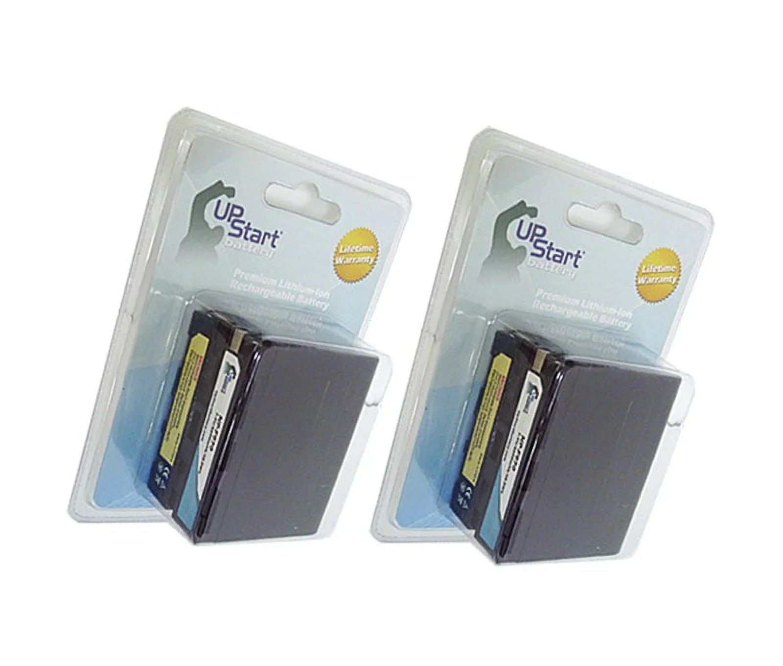 '- Capacity Capacity 7.4V, Lithium-Ion) Camera NP-F970 Battery Battery Digital High Pack UpStart Replacement 2x - High GV-D800 for (6600mAh, Battery