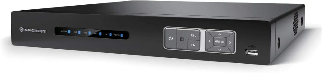 & Analog AI Smart DVR, Face Security 4K System (AMDV5116-I3) Vehicle AI Amcrest Cameras Cameras, Channel Security Amcrest IP Detection AI DVR Human for & Recorder, 16 Recognition, Camera DVR