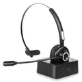 Mute with UX-M97 Wireless Noise Base Wireless Cell Charging Isolation Charging Note Comfortable Phone for Dock Mic With Bluetooth Headset, Headset Function Microphone, with Headset 10