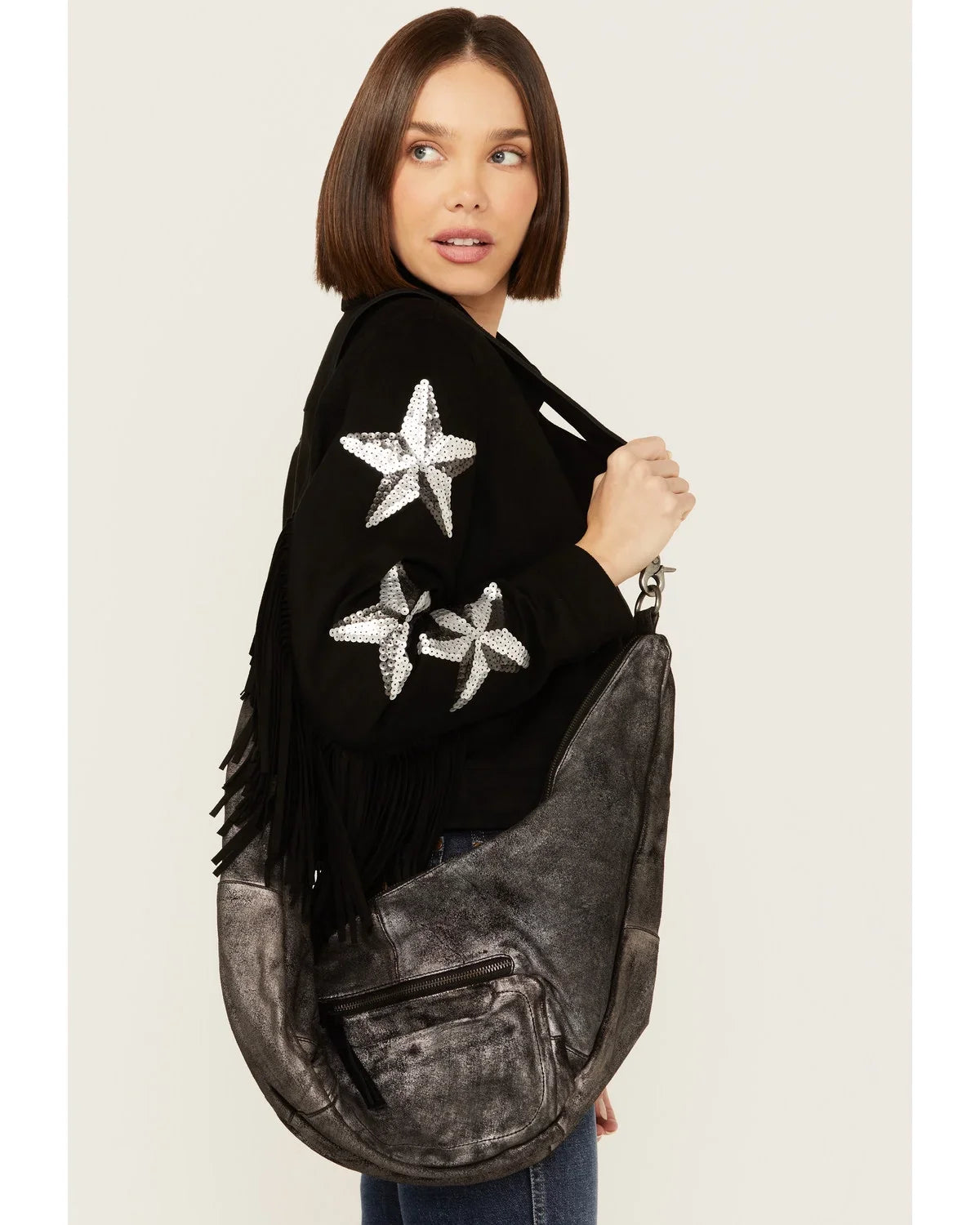 One We Black Free dimension Women's Crossbody The People Sparta Bag