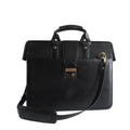 Doctors Leather Carriage Black Bag Amerileather