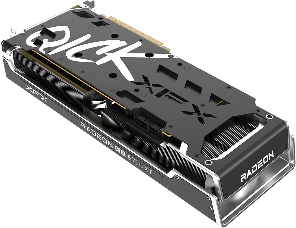 XFX Graphics RX HDMI RX-675XYJFDP 3xDP, RDNA CORE 6750XT 2 GDDR6 Speedster Gaming AMD 12GB with QICK319 Radeon Card
