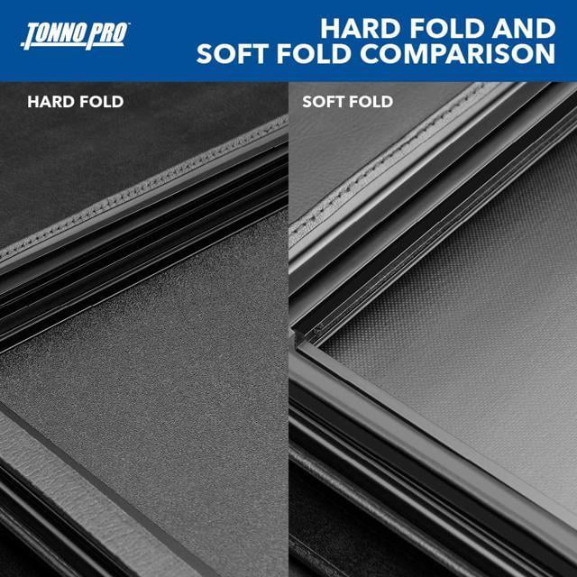 HF-562 | Toyota 2023 | Tonno Cover Hard Bed - Tonneau 2016 (73.7") Fits Fold, Folding 6' Tacoma 2" Pro Hard Truck Bed