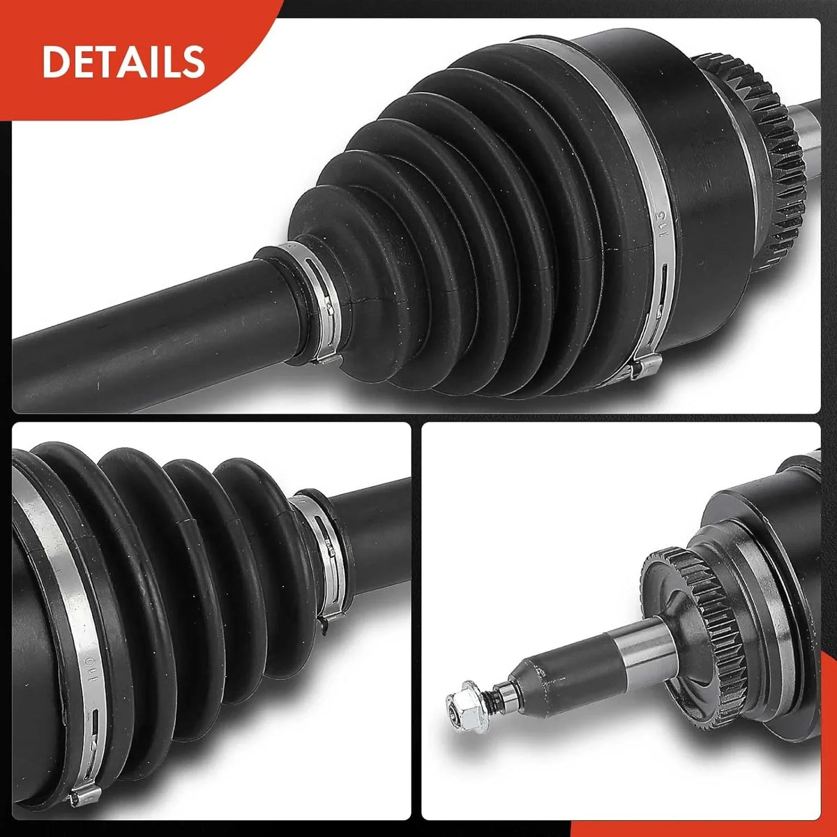 with Right Replace# Passenger 1700-701225 2013 Axle Shaft 2014, Compatible 2012 Raptor 2011 A-Premium Assembly SVT F-150 2010 Side, CV Front