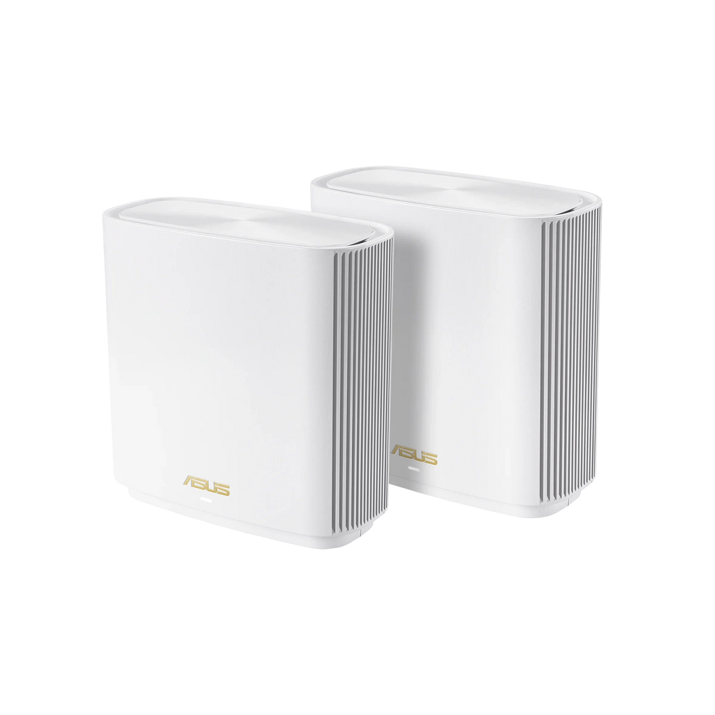 network Mesh 2.5G SSIDs, up life-time security Coverage parental Whole-Home (XT8-WHITE)-2 controls, ASUS sq.ft/6+rooms, Tri-band 3 WiFi AX ZenWiFi pack, port to 6.6Gbps, free 6 System and 5,500