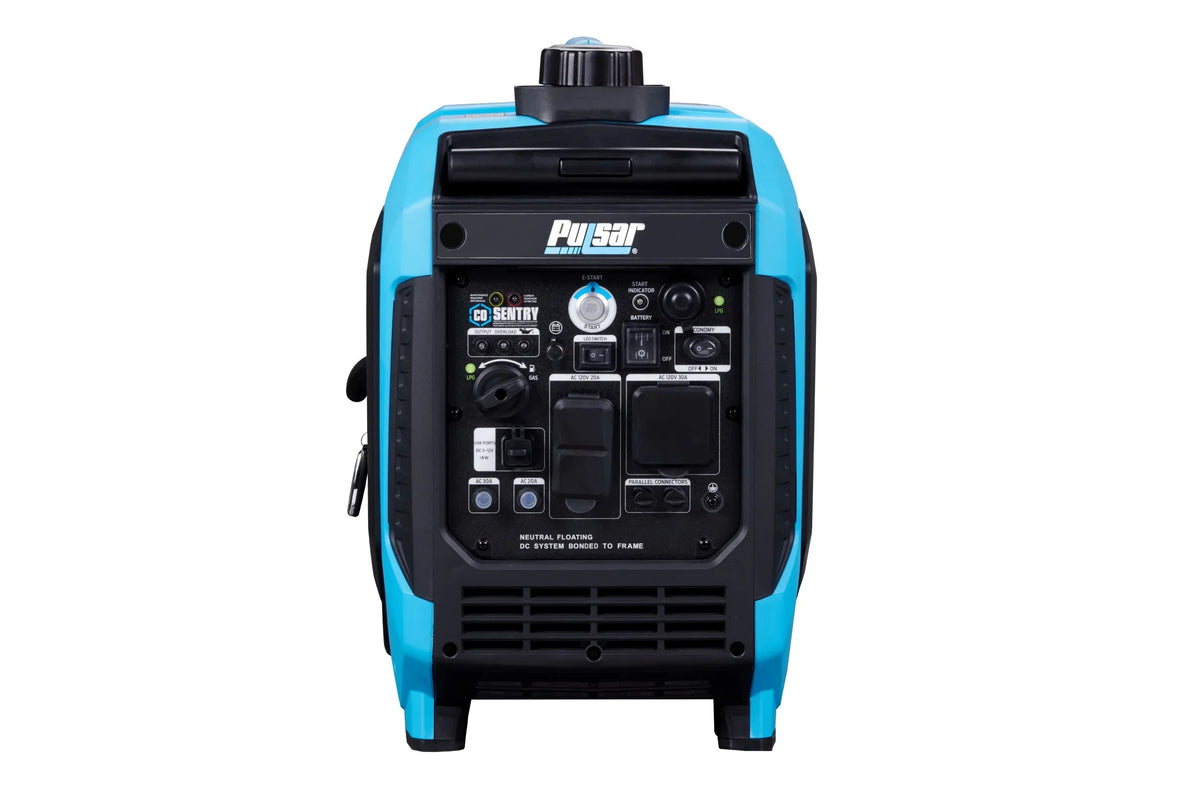 Fuel Remote Start Ready and Dual Pulsar with RV 5000-Watt Inverter CO Generator Sentry