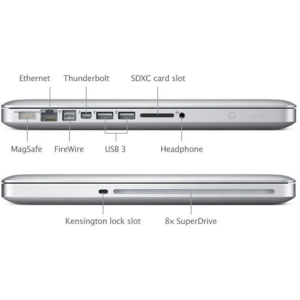 HD MD102LL/A i7 RAM 256GB Restored Core (Refurbished) 2.9GHz 13" Laptop - MacBook 8GB (2012) Pro
