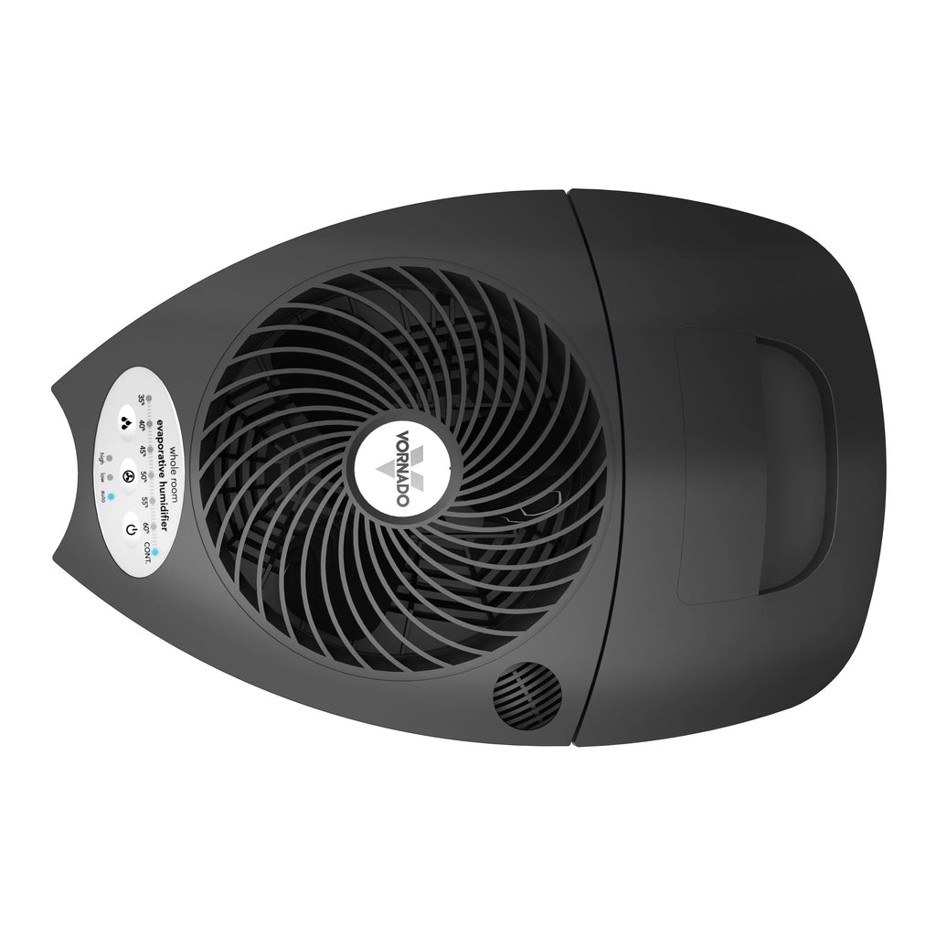 Whole ft 700 Room Vornado Humidifier, Coverage, Black Evap3 sq Evaporative