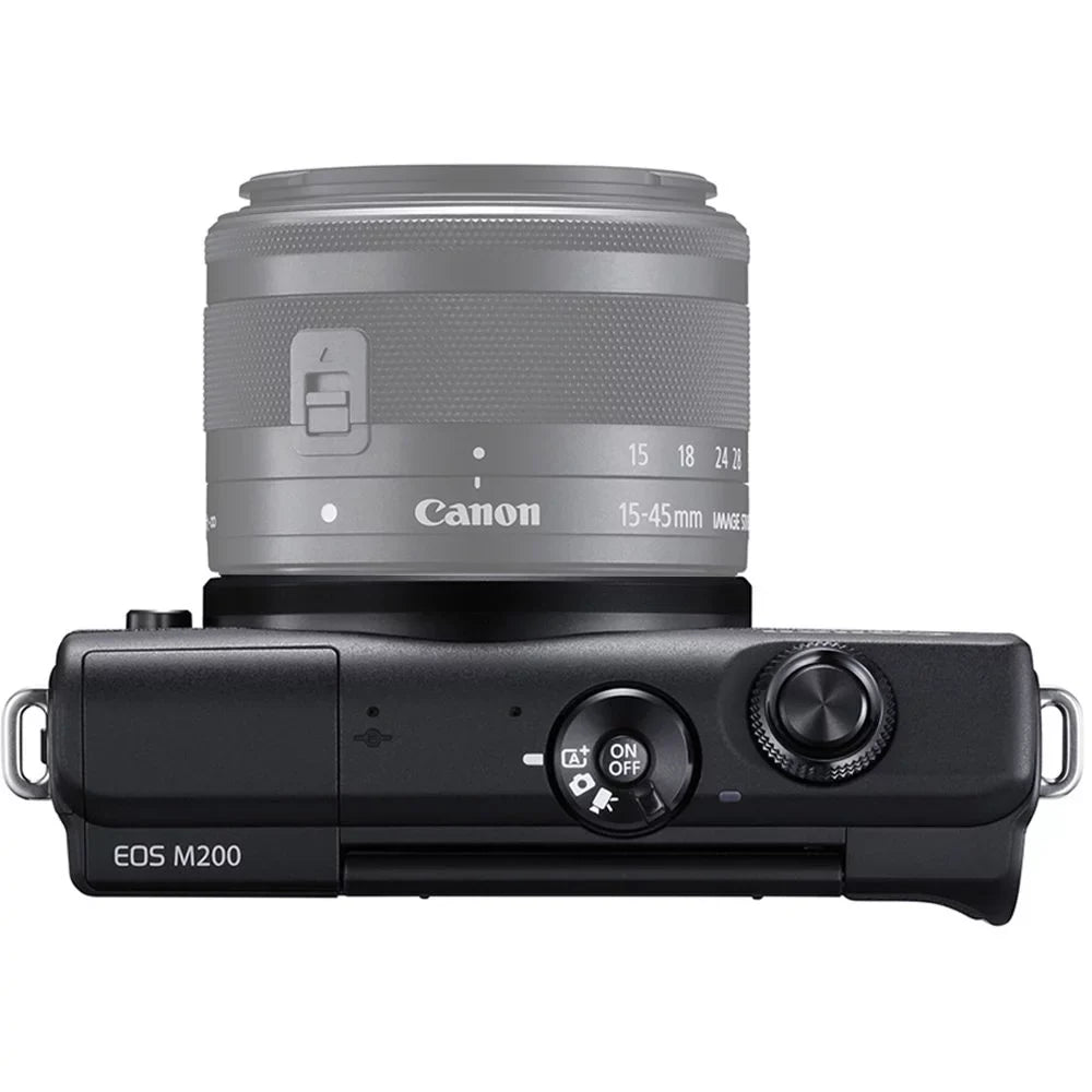 '+15-45mm STM Canon IS Filter Mirrorless EOS (Black) PC Camera +3 (Graphite) M200 +64GB f/3.5-6.3 Lens