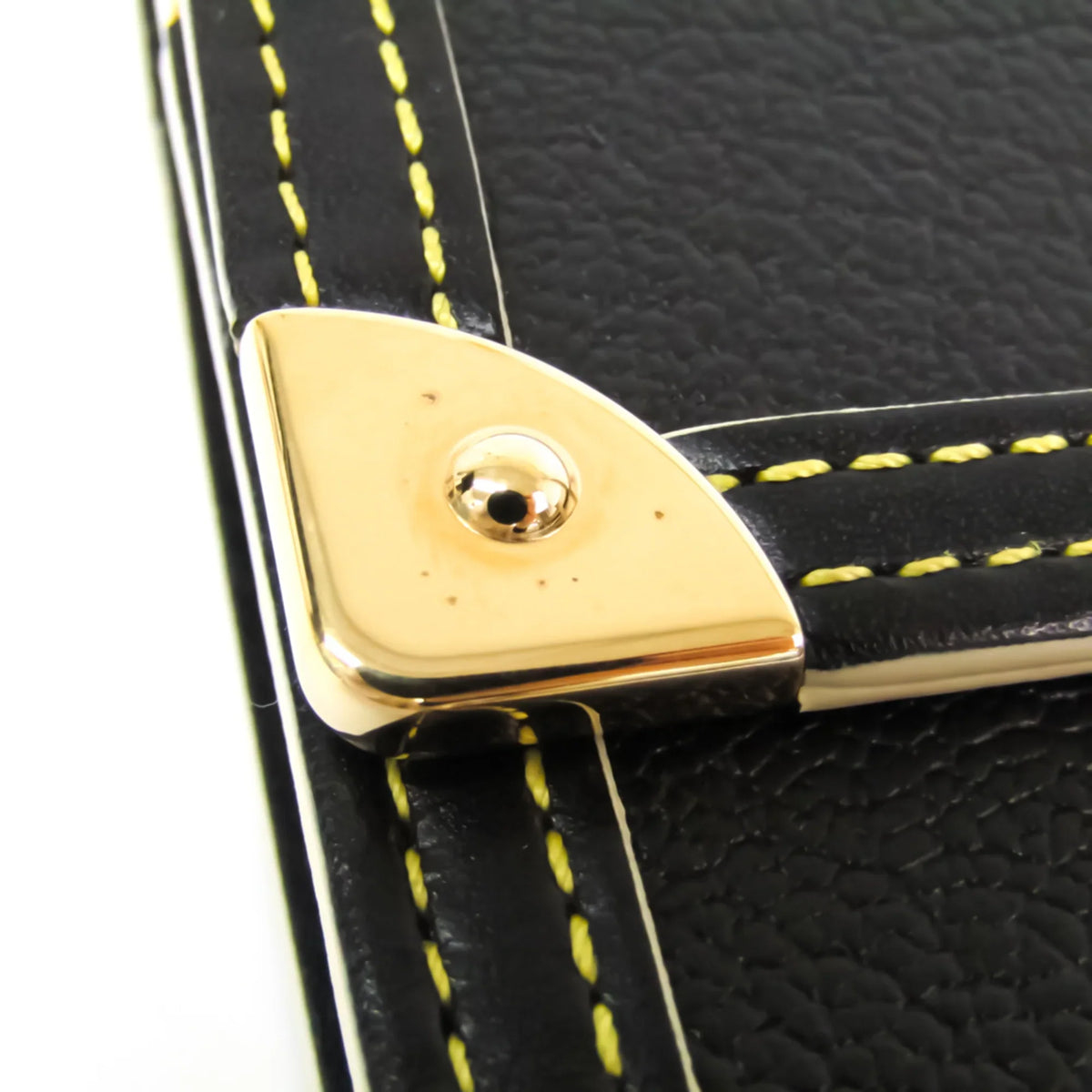 Tresor Women's Noir International Leather Pre-Owned (bi-fold) M91836 Wallet Long Porte Suhali Suhali (Good)