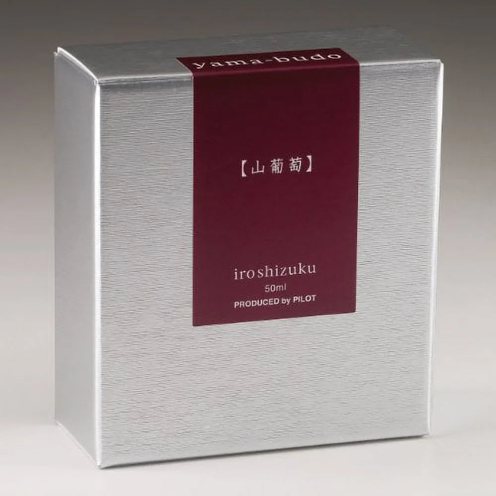 (69217) Pilot Pen Ink, Bottled Purple Yama-Budo, Iroshizuku Red Vine, Fountain Crimson Glory