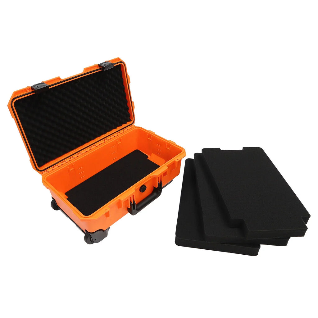Box 22" Camera Storage Carry Roller Case Camera Waterproof Protect Case Box