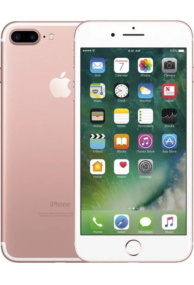 128GB iPhone Gold 7 (Fair) Pre-Owned Unlocked Plus- Carrier Rose