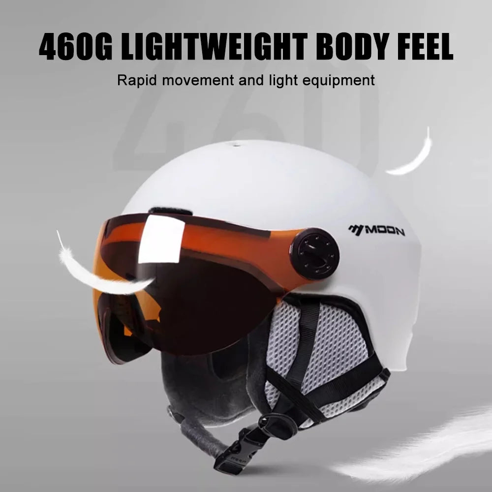 Cycling MOON Skateboard Snowboard Safety Windproof - Helmets Skiing Gear Winter