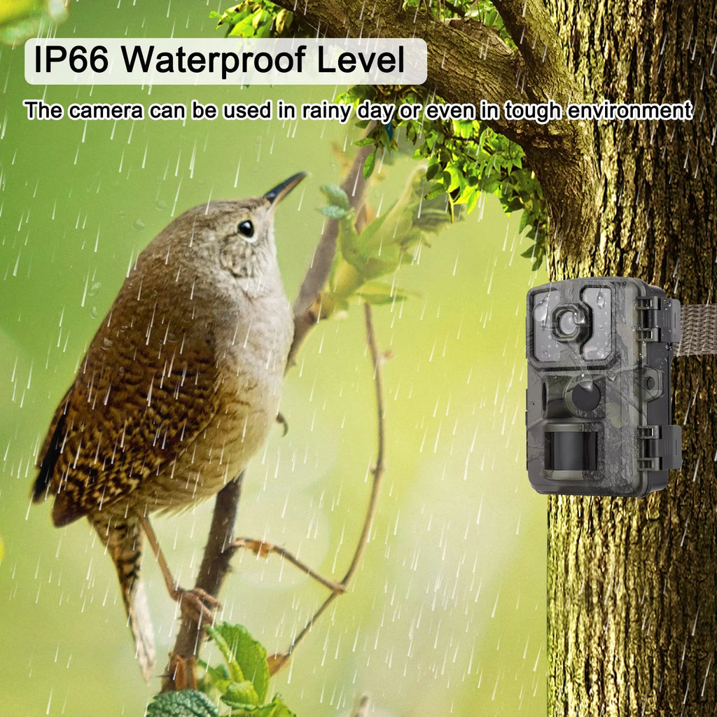 GoolRC Activated Motion 4K 2.0 Trail PIR TFT 16MP Inch Infrared Sensors Color Waterproof with Time Screen IP66 Trigger Tracking 0.5s Supports Wildlife