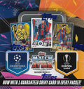 Box Match Topps 2021 Pack Attax UEFA with Champions Soccer Display Shiny Cards 30 2020 League