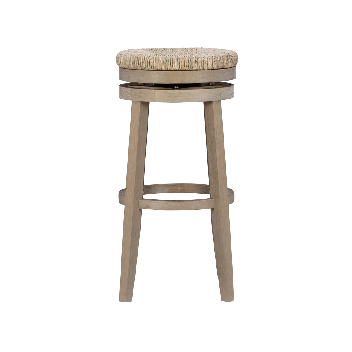 Rush Backless Bar with 31.5" with Swivel, Natural Morgan Natural Stool