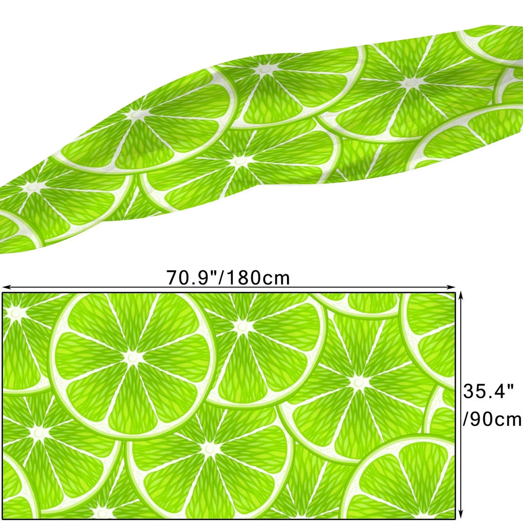 Hair Large for Women Gift Silk Scarf Sunscreen Headscarf Shawls Neck Long Slices FREEAMG Wraps Packed Lime Oblong Wraps