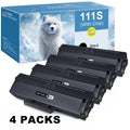 SL-M2070FW Printers Replacement for MLT-D111S SL-M2020 SL-M2022 MLT-D111S SL-M2070 111S SL-M2020W SL-M2022W (Black, for 4-Pack) Toner