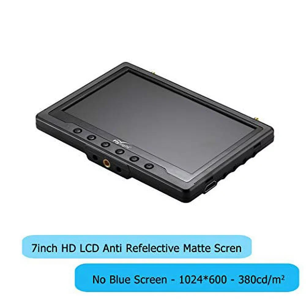 Monitor Perfect with (RC801DSMA) RC801 5.8Ghz and FPV FPV HDMI Flysight DVR Inspire FPV Diversity Monitor7 PEARL BLACK Monitor Performance Ground DJI Phantom Inch Drone FPV Monitor for