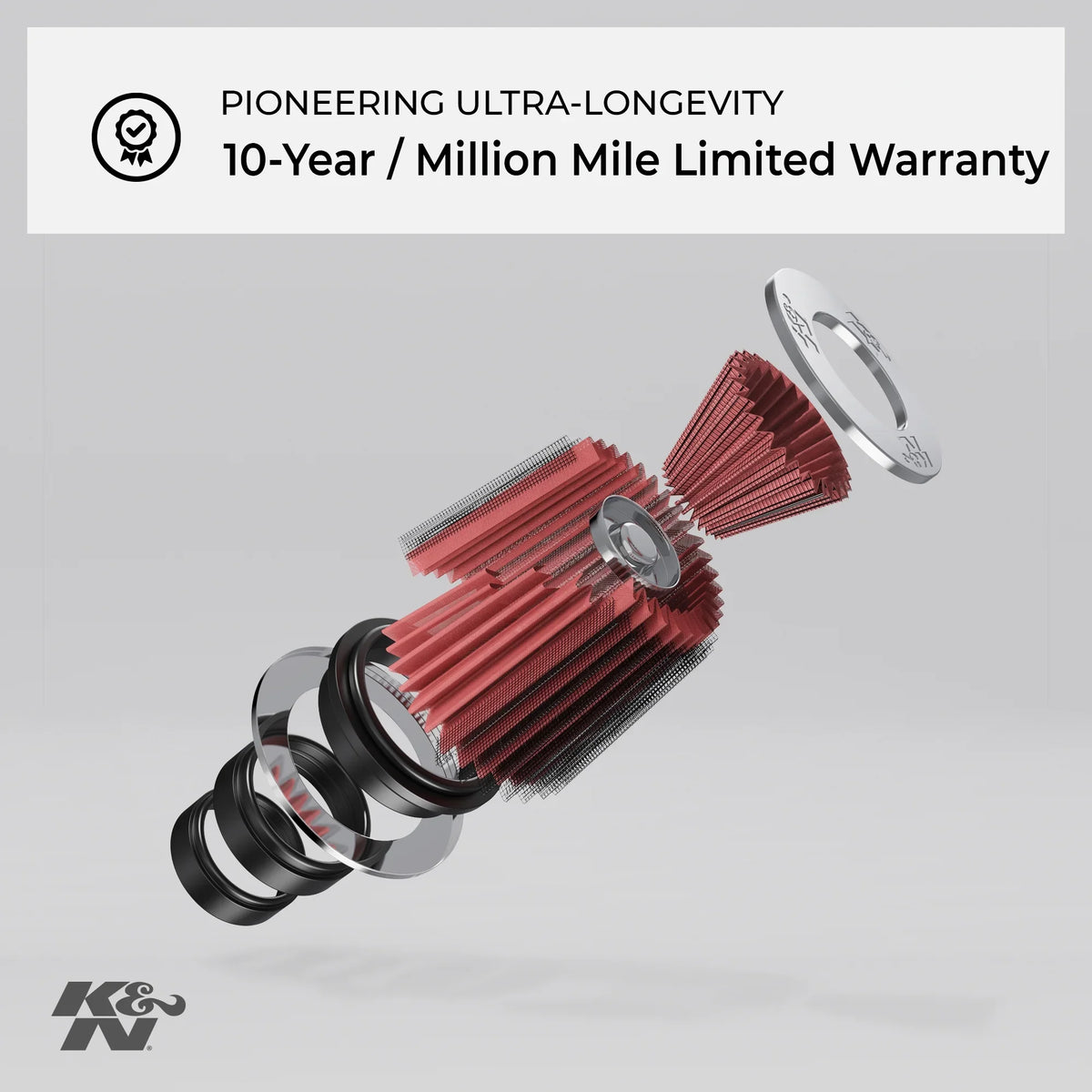 Washable, Filter, Replacement Industrial Heavy High Premium, Filter: Duty: Engine Air Performance, K&N E-3450