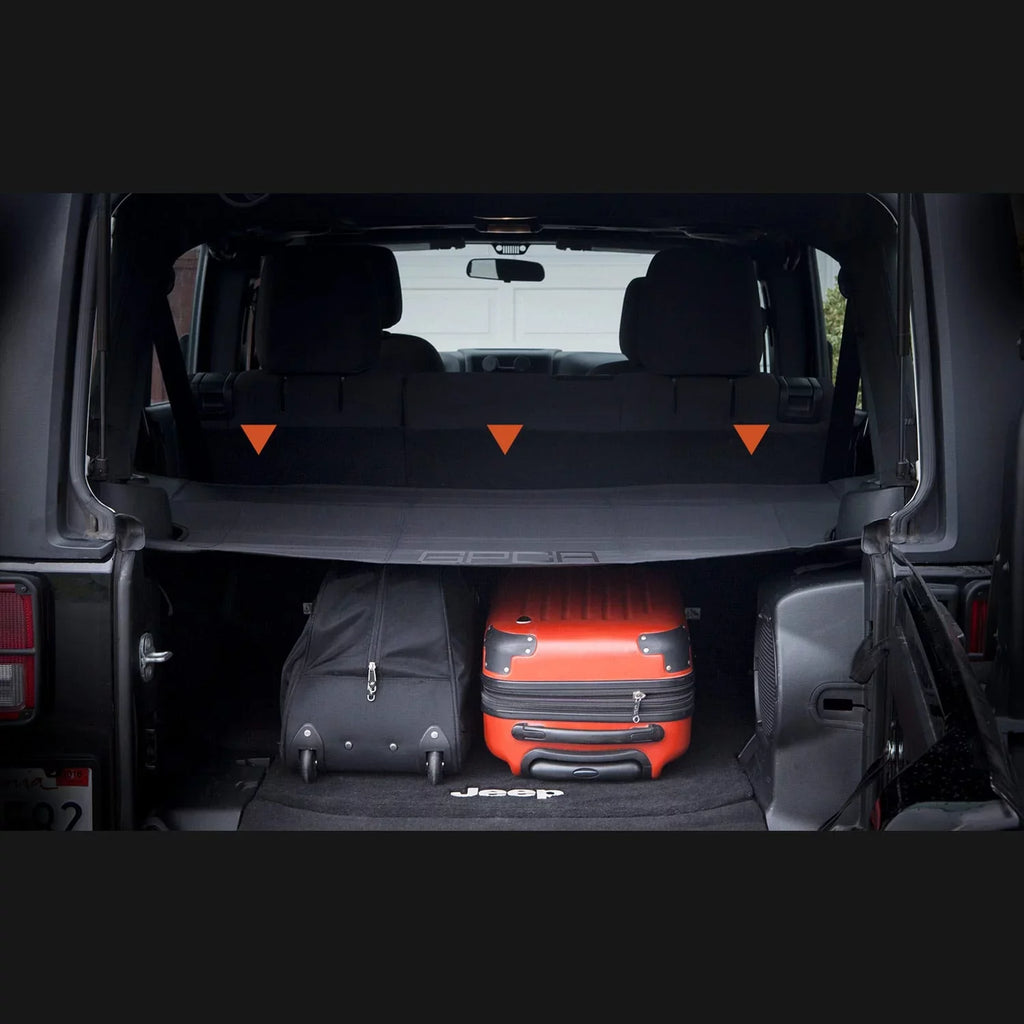 2007-2018 for Cargo (UPGRADED) Cover Sport/ 4DR models Freedom Sahara/ PLUS GPCA Unlimited Wrangler LITE JK Rubicon/