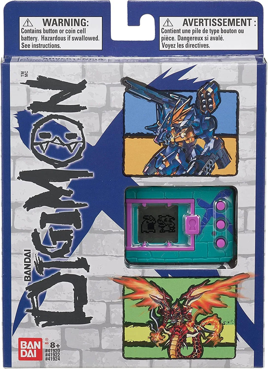Digimon Monster (41924) & Green Pet Blue Digivice - Bandai X Virtual