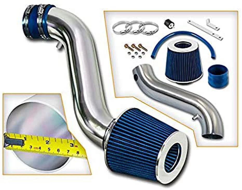 Combo V6 BLUE Filter Chrysler Compatible Magnum/Charger 300 Air Intake / Dodge Touring/Limited + For â€¦ Short Racing Ram 05-09 Rtunes 3.5L Kit 05-09