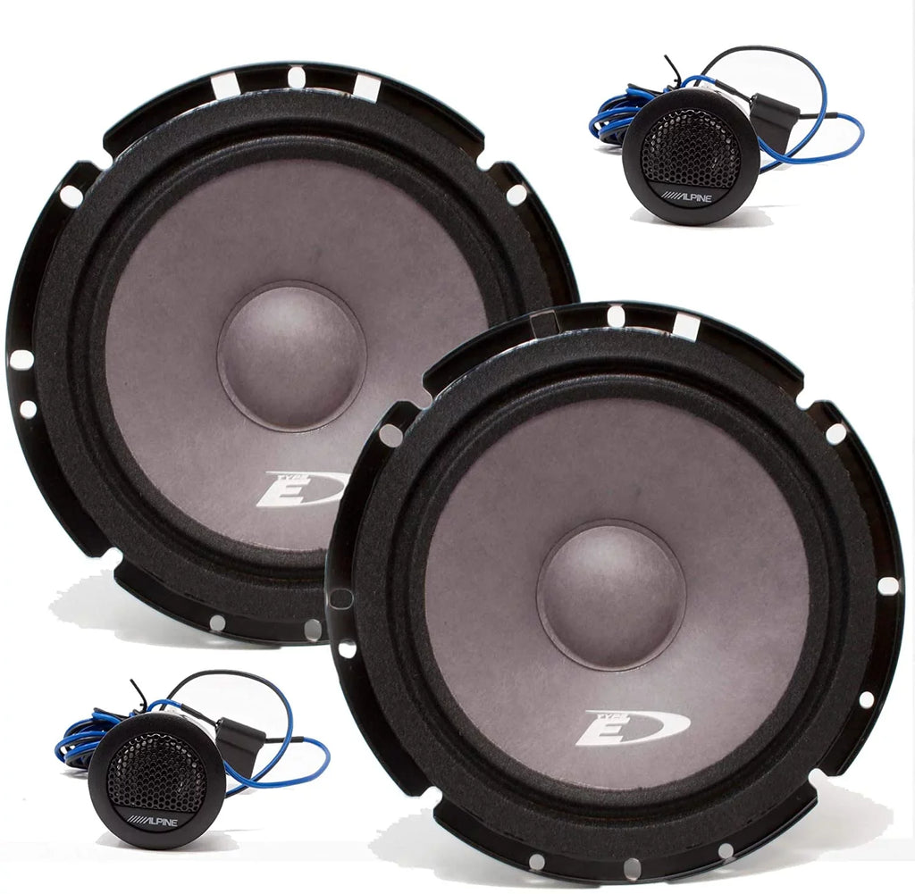 (Pair) Audio 6.5" Alpine SXE-1751S Watt Speakers 280 Component Car