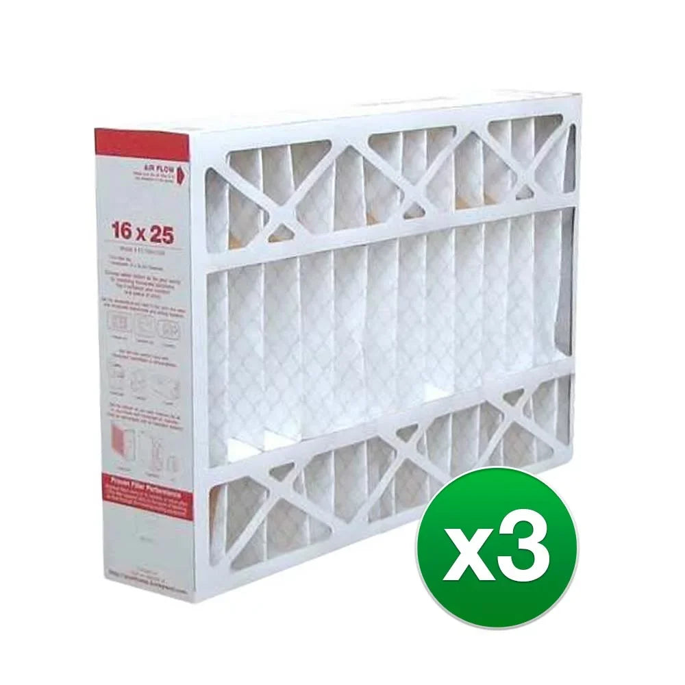 (3 Honeywell 203719 Replacement 16x25x4 Air - For 11 Filter MERV Pack) Furnace