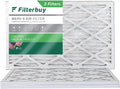 Furnace (3-Pack) Filterbuy Pleated 8 HVAC AC MERV Air Filters 17.25x29.25x1