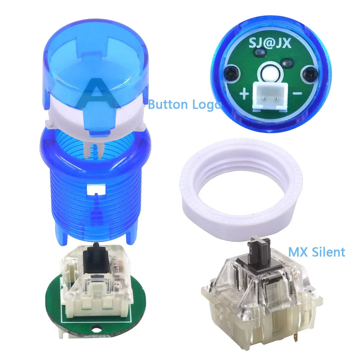 MAME Gamepad Encoder for 8way Game Controller Cherry SJ@JX Switch Raspberry PS3 Arcade Joystick Button Player Retropie 2 Pi PC Microswitch Nintendo MX USB