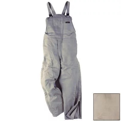 Bib Unit) Small Overalls Cal NeeseWearFR Gray, Flame-Resistant FR DuraTuff FR, 40.6 Insulated (1