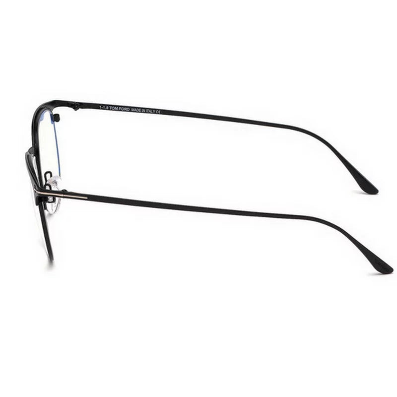 / Lenses 5549 Enamel, Block Eyeglasses FT Blue 002 -B Black Tom Matte