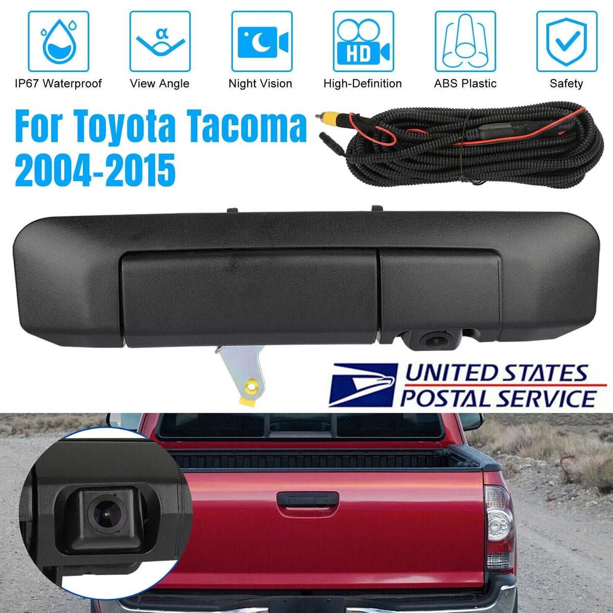 2008 Backup 2006 for Handle Tailgate 09 2007 Xhy 2004-2014 Toyota Tacoma Camera
