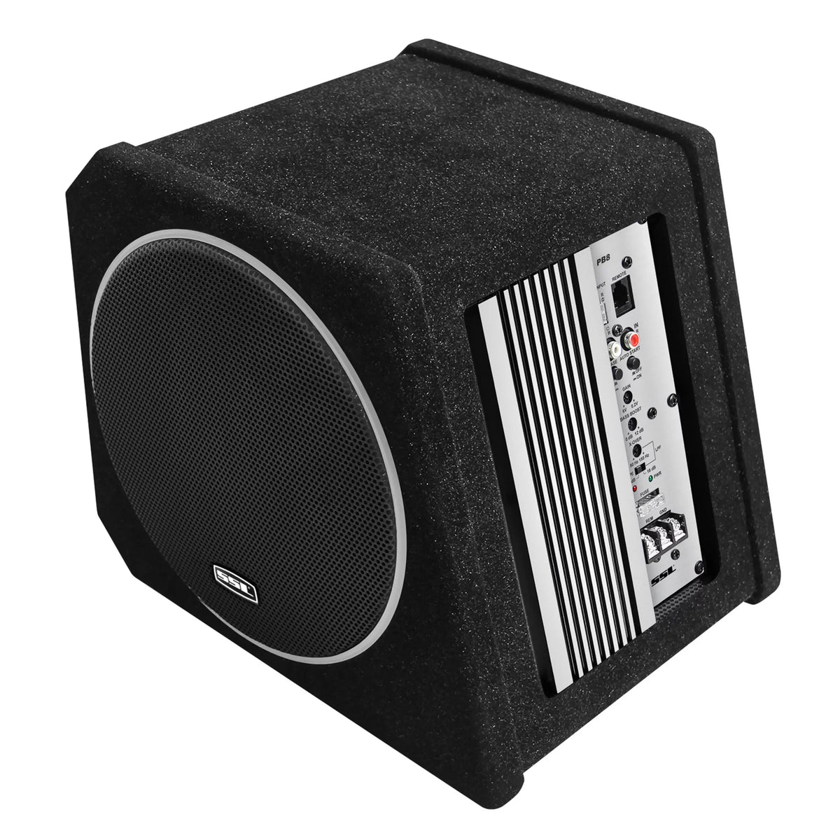 Powered and Remote Car Passive Subwoofer Control, 8 Inch Subwoofer Storm – Sound Amplified Amplifier, Truck, PB8 Audio Radiator, Boxes Laboratories Built-in Enclosures For Package