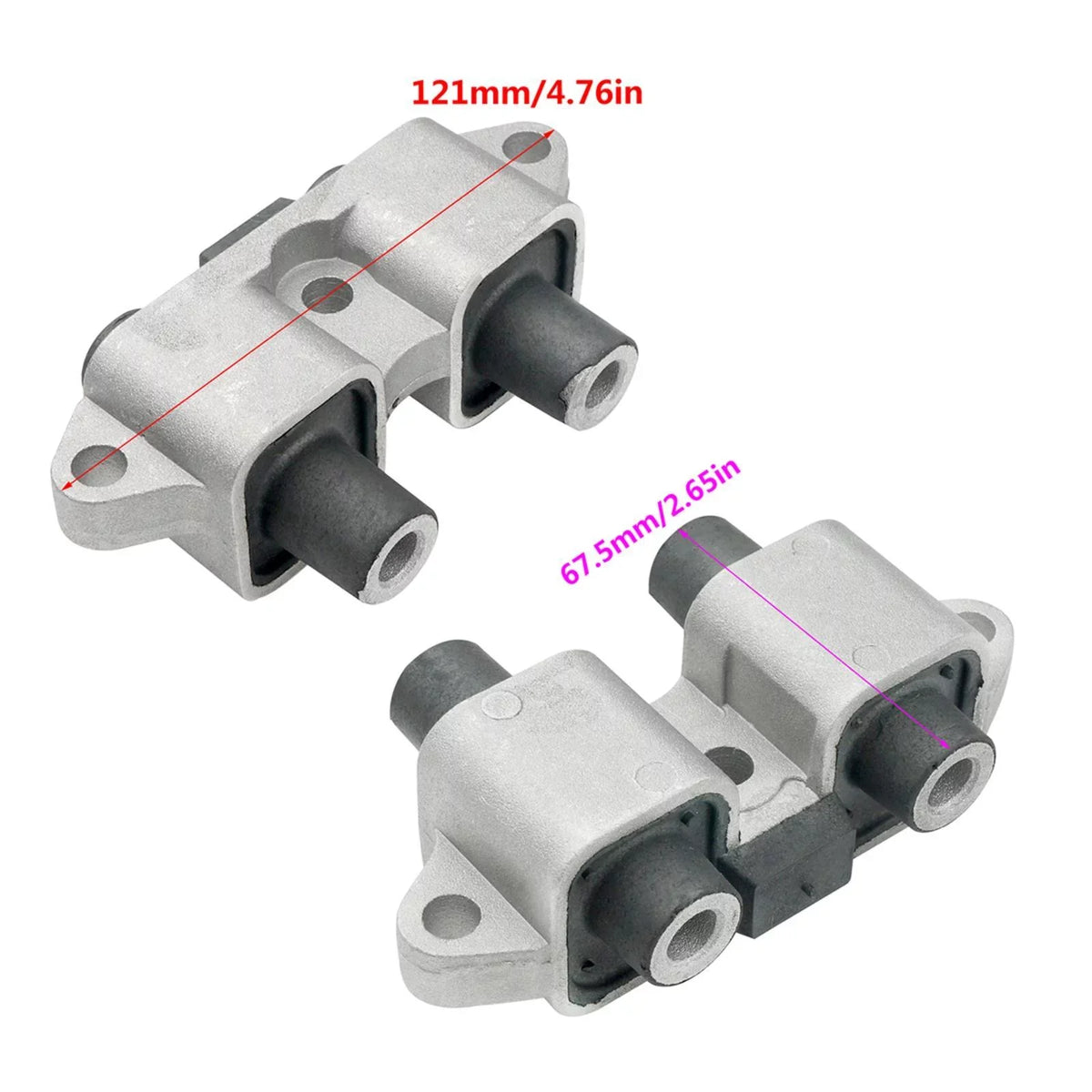40HP 66T-44514-00 durable Engine for Side Mount Parts Damper, strong very E40x Rubber and Upper Motor Mount, Outboard
