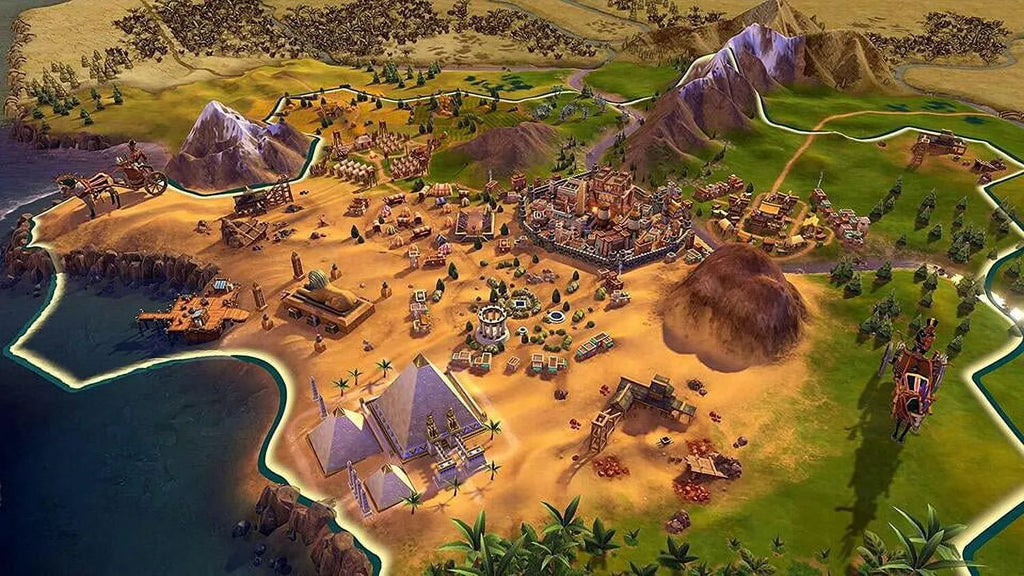 Meier's Civilization Factory One Brand VI Xbox Sealed New Sid